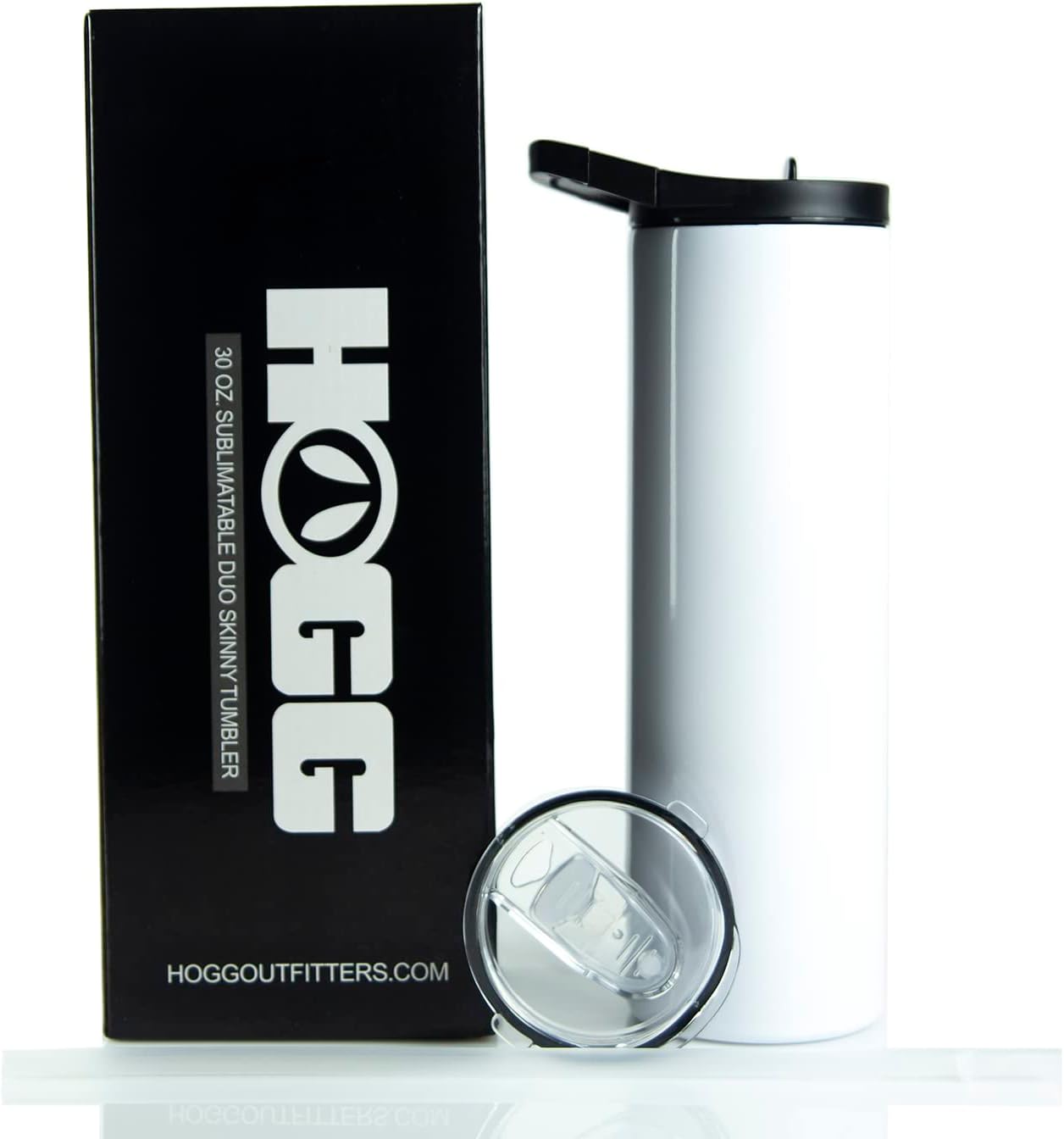 30oz HOGG Metal Tumbler with 2 Lids - (Blank for Custom Orders)