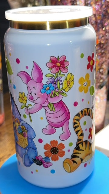 Pooh & Friends 16oz Stainless Steel Cup