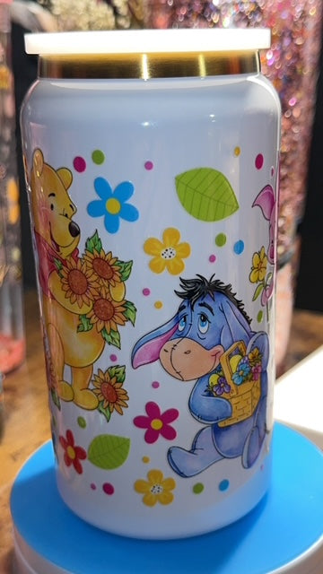 Pooh & Friends 16oz Stainless Steel Cup