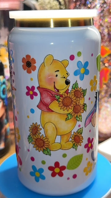 Pooh & Friends 16oz Stainless Steel Cup