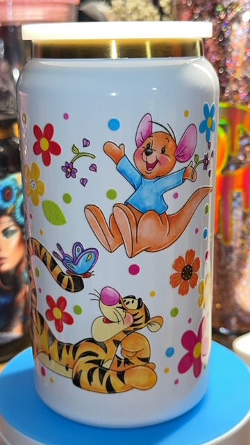 Pooh & Friends 16oz Stainless Steel Cup