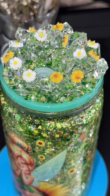 Tinkerbell Fairy Garden 16oz Acrylic Cup