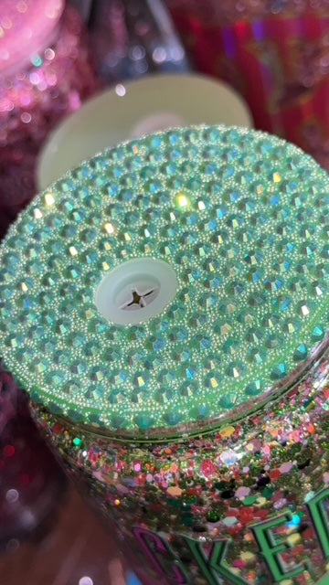 Wicked Sparkling Glitter Acrylic Tumbler – 20oz