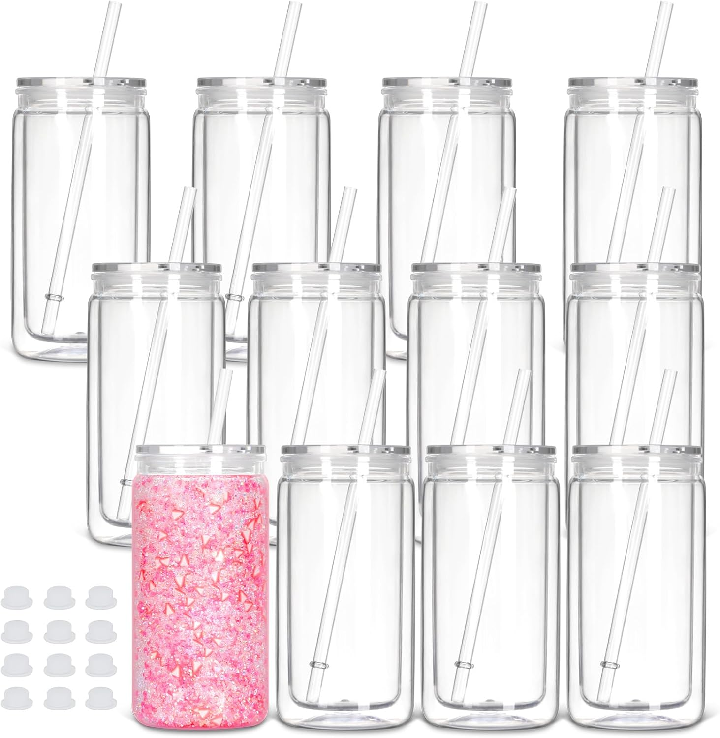 16oz Snow Globe Tumbler – Custom Order