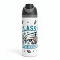 Classy Until Kickoff Football Fan 24oz Sport Tumbler front