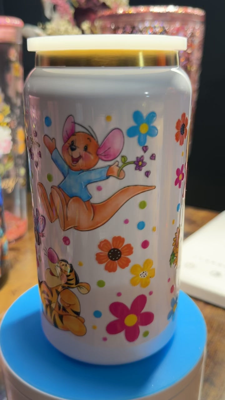 Pooh & Friends 16oz Stainless Steel Cup