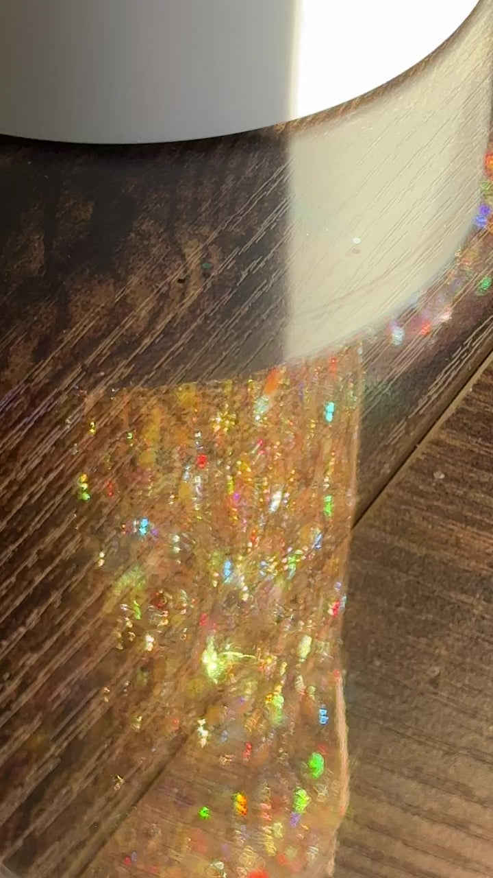 20oz Suspended Glitter Tumbler – Ready to Customize