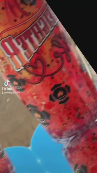 Firefighter Wife ❤️‍🔥 Glitter Lava Drip Tumbler